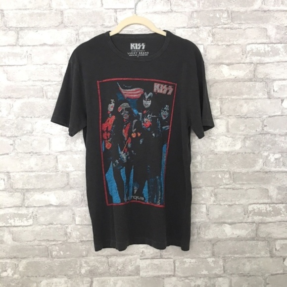 lucky brand kiss shirt